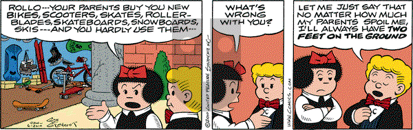 Nancy on Wednesday January 6, 2010 Comic Strip
