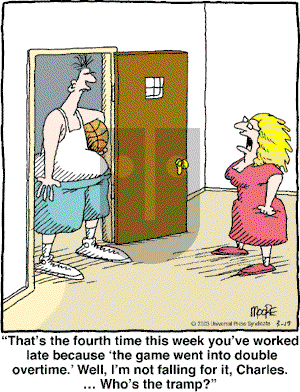 In the Bleachers - Monday March 17, 2003 Comic Strip