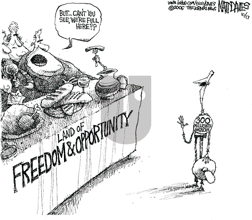 Matt Davies on Tuesday October 17, 2006 Comic Strip