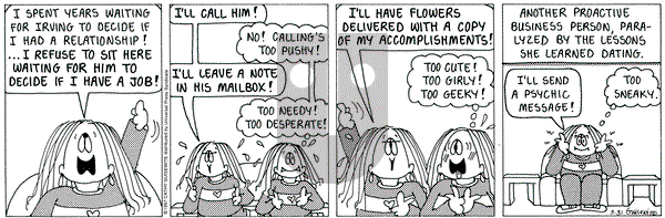 Cathy Classics on Saturday May 31, 1997 Comic Strip