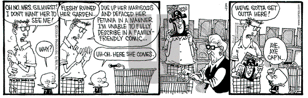 Monty on Monday August 7, 2006 Comic Strip