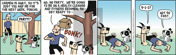 Pooch Cafe on Monday July 30, 2018 Comic Strip