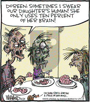 Reality Check on Tuesday October 29, 2019 Comic Strip