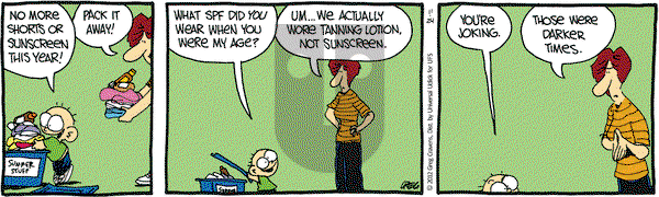 The Buckets on Saturday November 24, 2012 Comic Strip