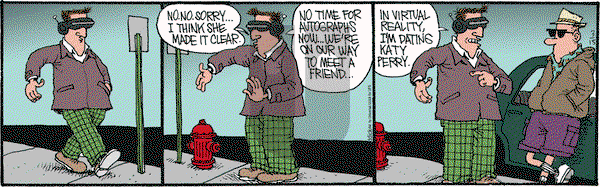 Monty on Tuesday March 15, 2016 Comic Strip