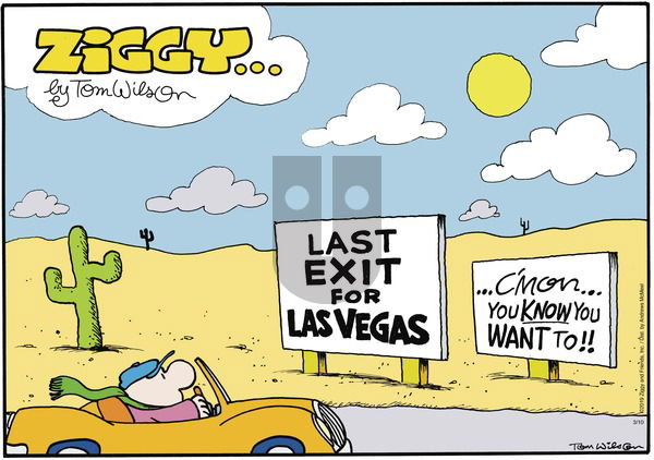 Ziggy on Sunday March 10, 2019 Comic Strip
