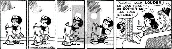 Nancy Classics - Wednesday August 10, 2022 Comic Strip