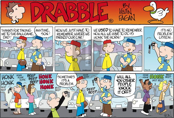Drabble on Sunday July 6, 2014 Comic Strip