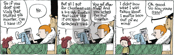 Cul de Sac on Saturday January 10, 2015 Comic Strip