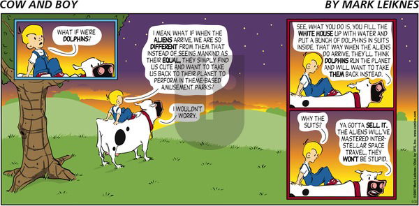 Cow and Boy Classics on Sunday May 20, 2007 Comic Strip