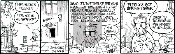 Monty - Monday April 2, 2001 Comic Strip