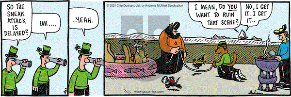 Overboard on Thursday April 22, 2021 Comic Strip