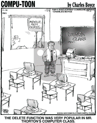 Compu-toon on Tuesday November 16, 2010 Comic Strip