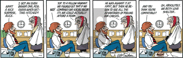 Doonesbury on Tuesday September 15, 2015 Comic Strip