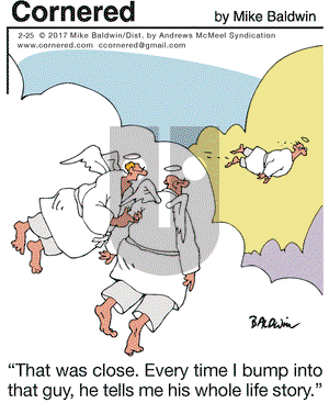 Cornered on Saturday February 25, 2017 Comic Strip