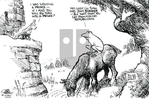 Pat Oliphant on Thursday October 10, 2013 Comic Strip
