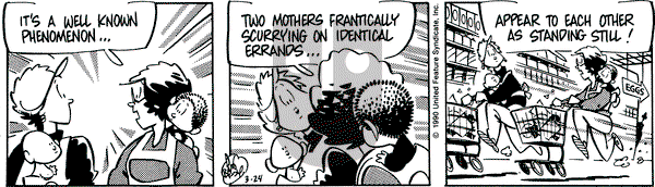 Rose is Rose on Saturday March 24, 1990 Comic Strip