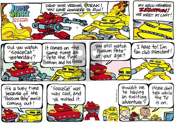 JumpStart on Sunday July 11, 2004 Comic Strip