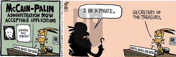 La Cucaracha on Wednesday September 24, 2008 Comic Strip