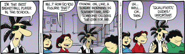 The Buckets on Thursday April 19, 2018 Comic Strip