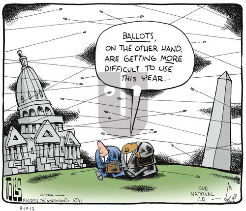 Tom Toles on Sunday August 19, 2012 Comic Strip