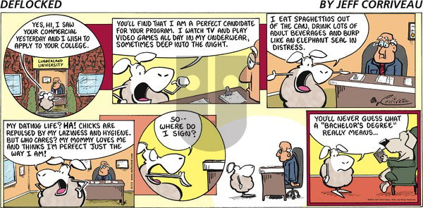 DeFlocked on Sunday September 13, 2015 Comic Strip