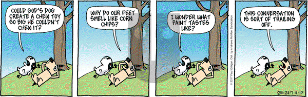 Pooch Cafe on Friday November 17, 2017 Comic Strip