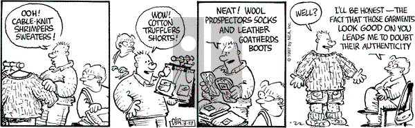 Betty on Thursday March 27, 1997 Comic Strip