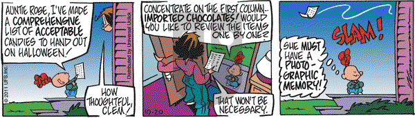 Rose is Rose on Thursday October 20, 2011 Comic Strip