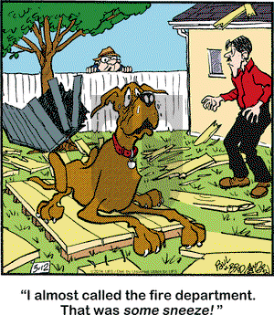 Marmaduke on Wednesday March 12, 2014 Comic Strip