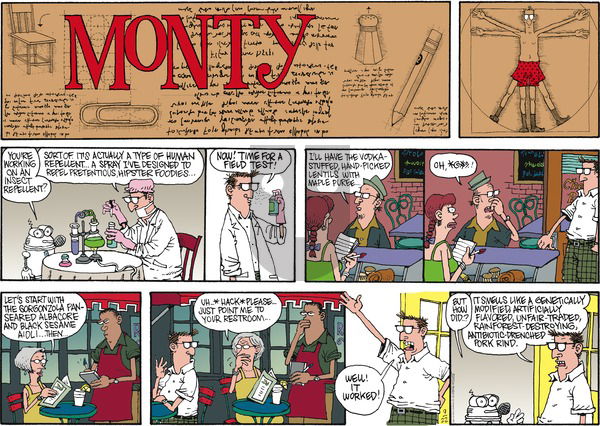 Monty on Sunday September 22, 2013 Comic Strip