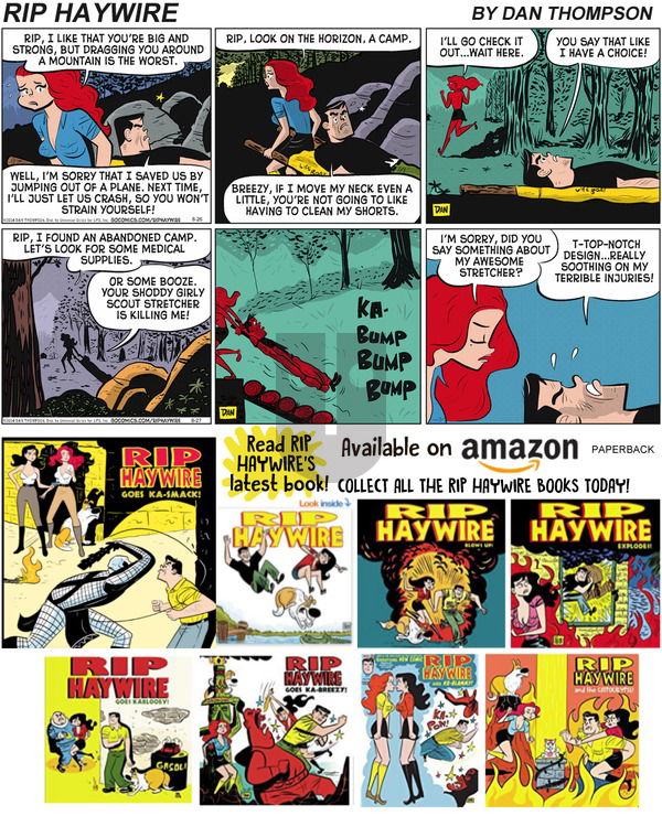 Rip Haywire on Sunday October 6, 2019 Comic Strip
