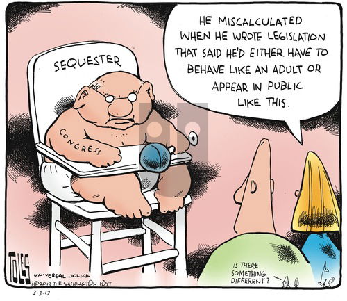 Tom Toles on Sunday March 3, 2013 Comic Strip