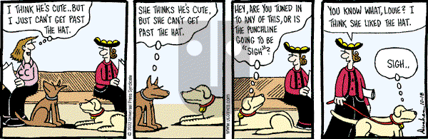 Overboard on Friday October 18, 2002 Comic Strip