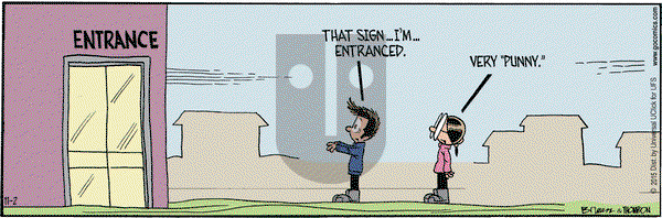 Grand Avenue on Monday November 2, 2015 Comic Strip