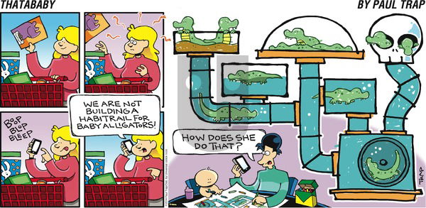 Thatababy - Sunday October 26, 2014 Comic Strip