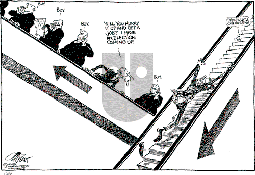 Pat Oliphant on Monday January 5, 2004 Comic Strip