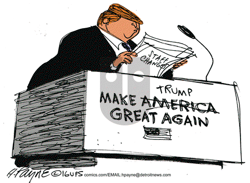 Henry Payne on Monday August 22, 2016 Comic Strip