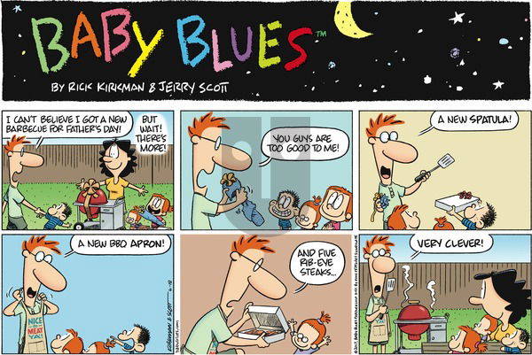 Baby Blues on Sunday June 18, 2017 Comic Strip