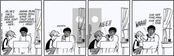 Doonesbury on Thursday March 1, 1973 Comic Strip