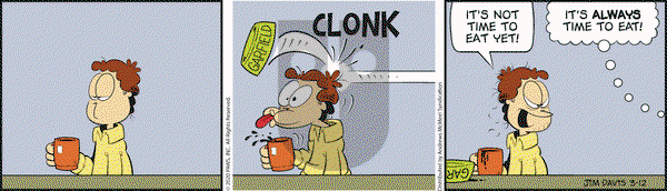 Garfield on Thursday March 12, 2020 Comic Strip
