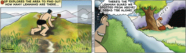Alley Oop on Friday November 6, 2015 Comic Strip