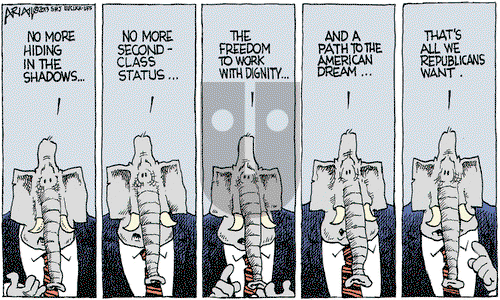 Robert Ariail - Wednesday February 27, 2013 Comic Strip