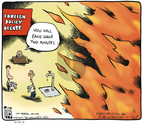 Tom Toles on Monday October 22, 2012 Comic Strip