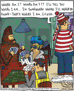 The Argyle Sweater on Monday October 13, 2008 Comic Strip