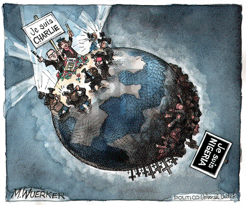 Matt Wuerker on Wednesday January 21, 2015 Comic Strip