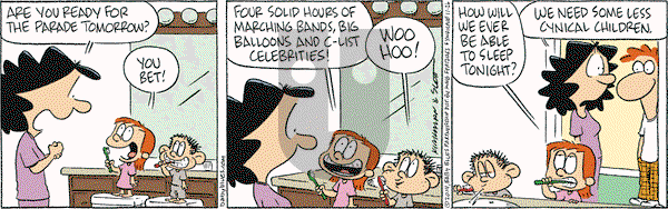 Baby Blues on Wednesday November 26, 2014 Comic Strip