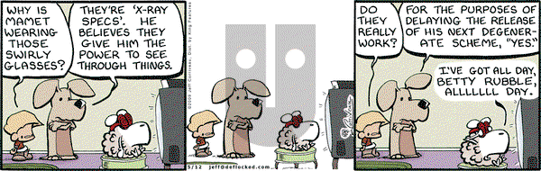 DeFlocked on Tuesday May 12, 2009 Comic Strip