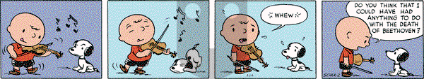 Peanuts Begins - Monday March 4, 2024 Comic Strip