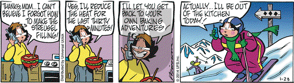 Rose is Rose on Thursday January 23, 2014 Comic Strip